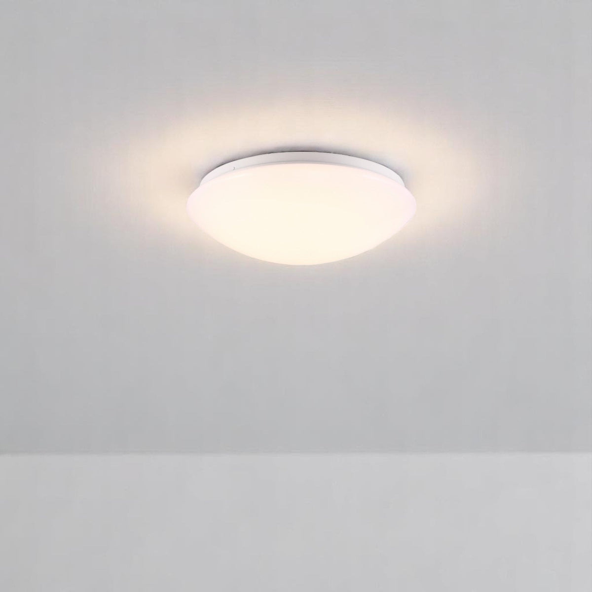 Ask 28 LED IP44 Ceiling Light in White