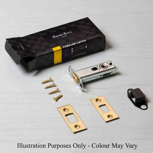 57mm Tubular Dead Bolt Latch In Black