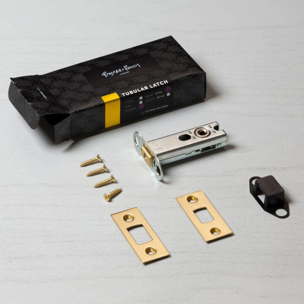 57mm Tubular Dead Bolt Latch In Brass