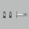82mm Tubular Dead Bolt Latch In Gun Metal Grey