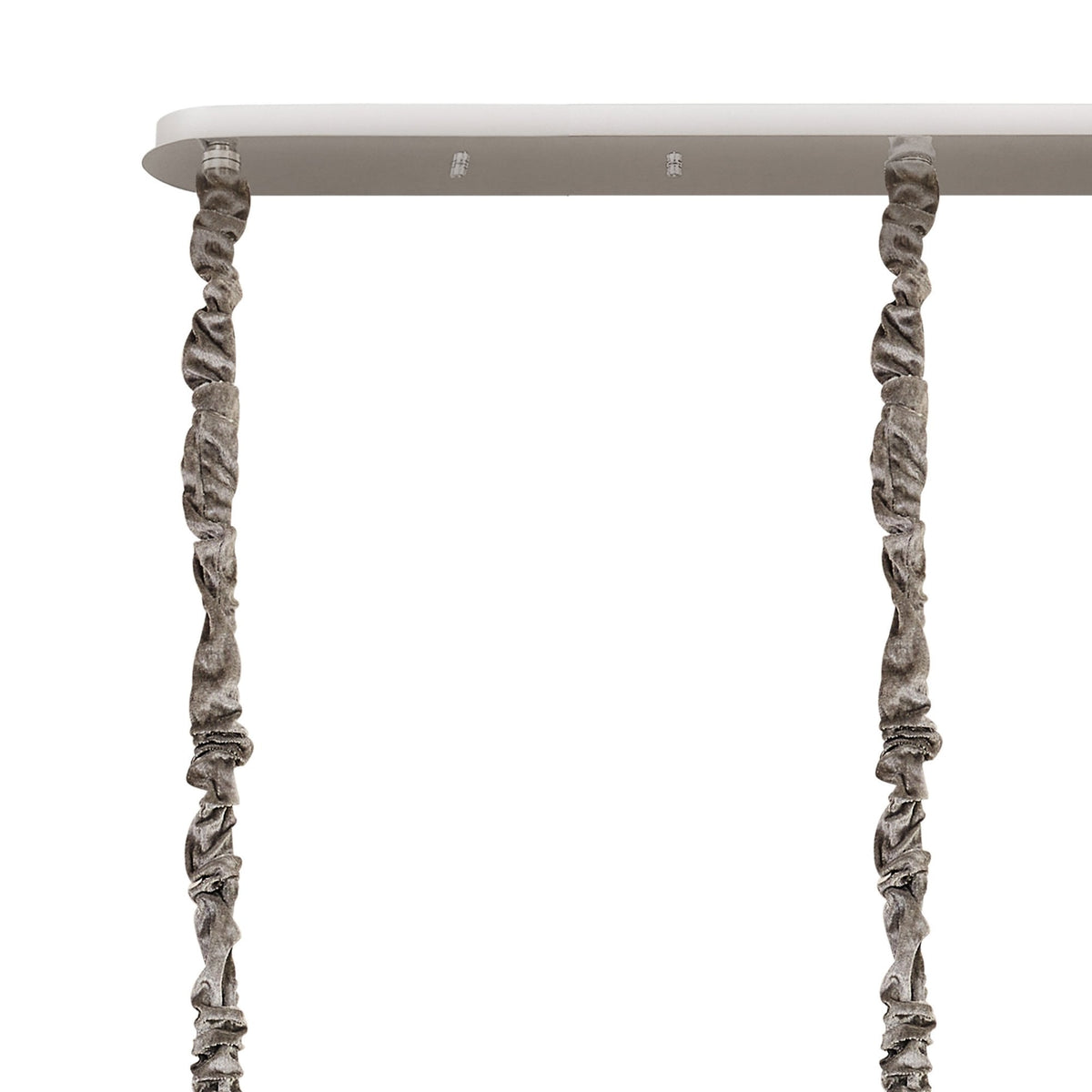 Kentisbeare 2250mm Linear Chandelier in Polished Nickel & Clear Glass