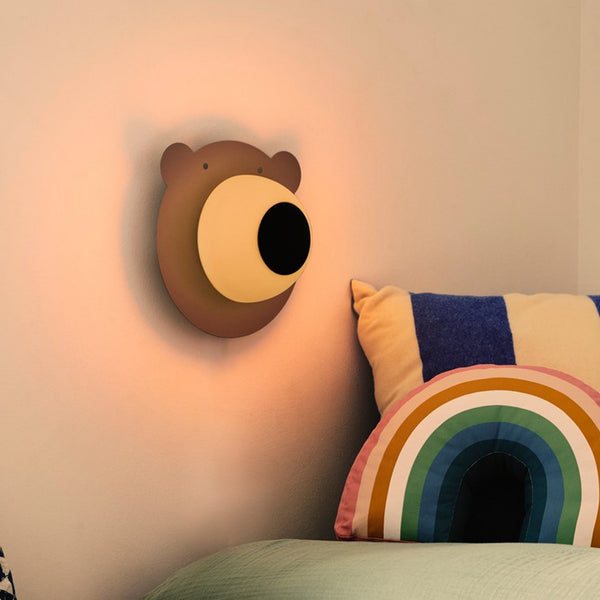 Bruna Bear Plug in Wall Light