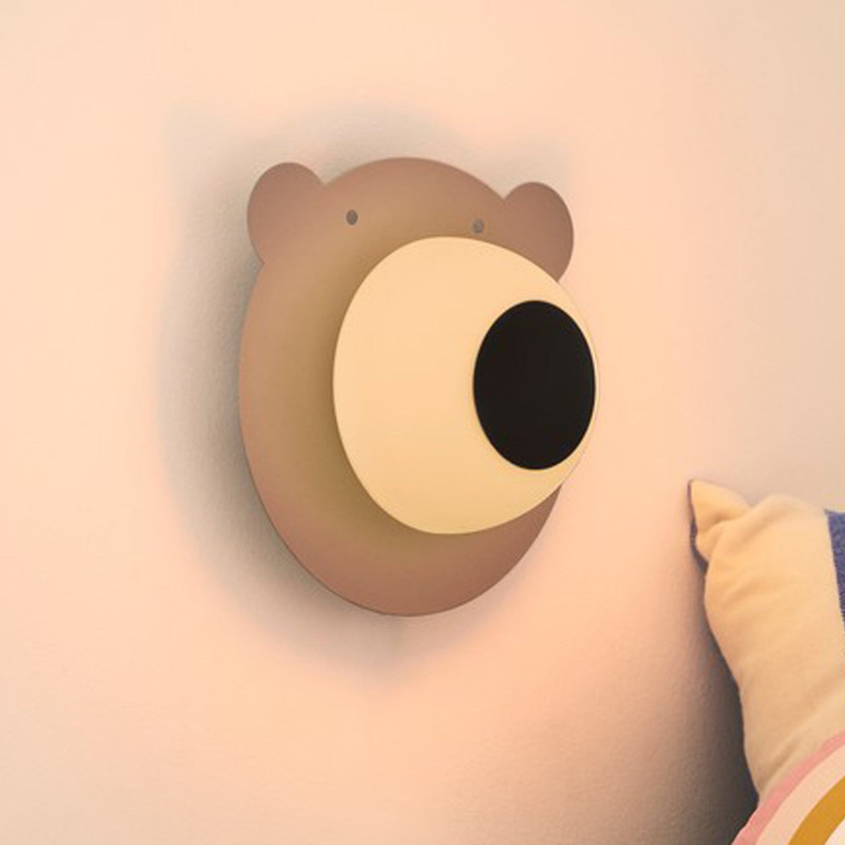 Bruna Bear Plug in Wall Light