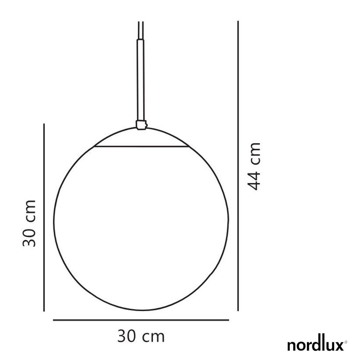 Nordlux Cafe 30 Opal Pendant In Brushed Steel