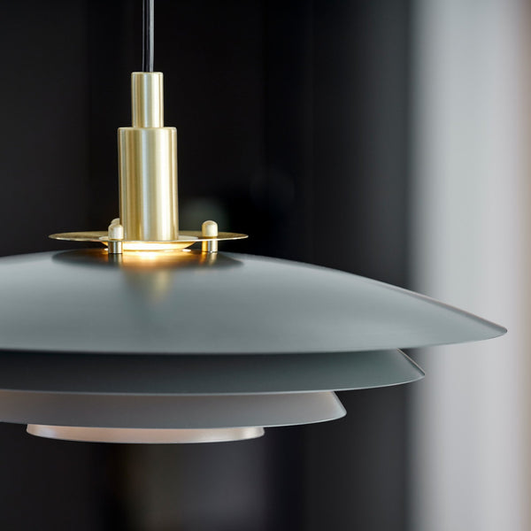 Bretagne 38 Pendant In Grey