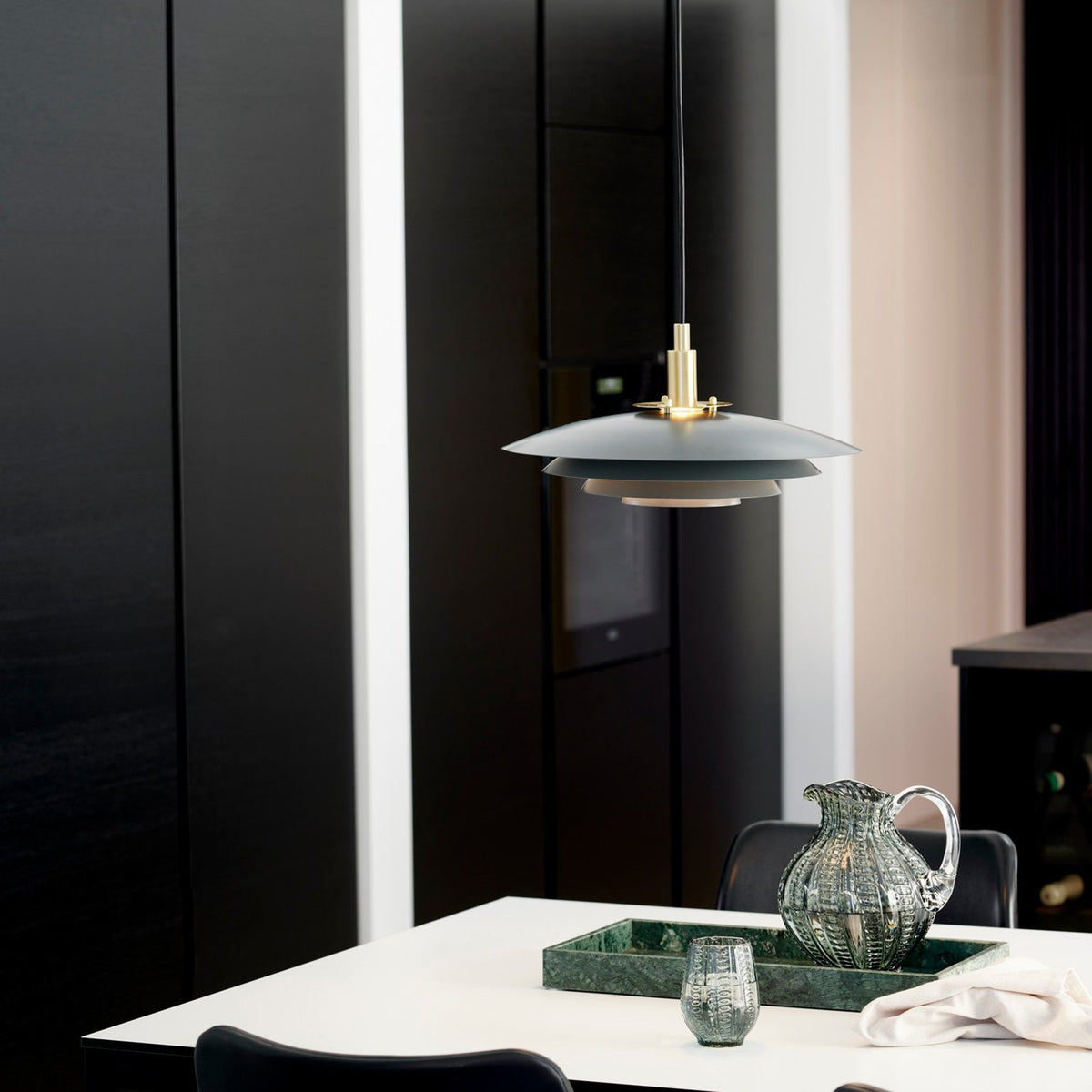 Bretagne 38 Pendant In Grey