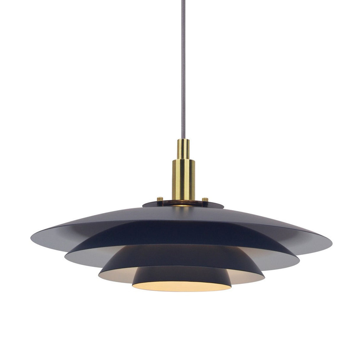 Bretagne 38 Pendant In Grey