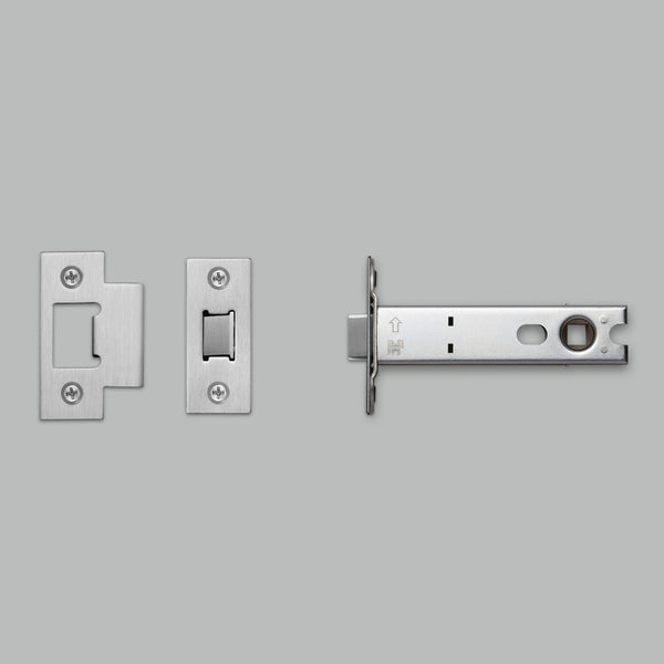 82mm Tubular Door Knob Latch In Steel