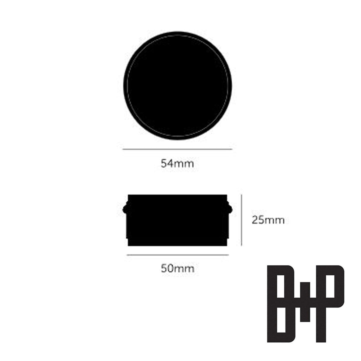 Cross Cut Knurled Door Stop In Brass