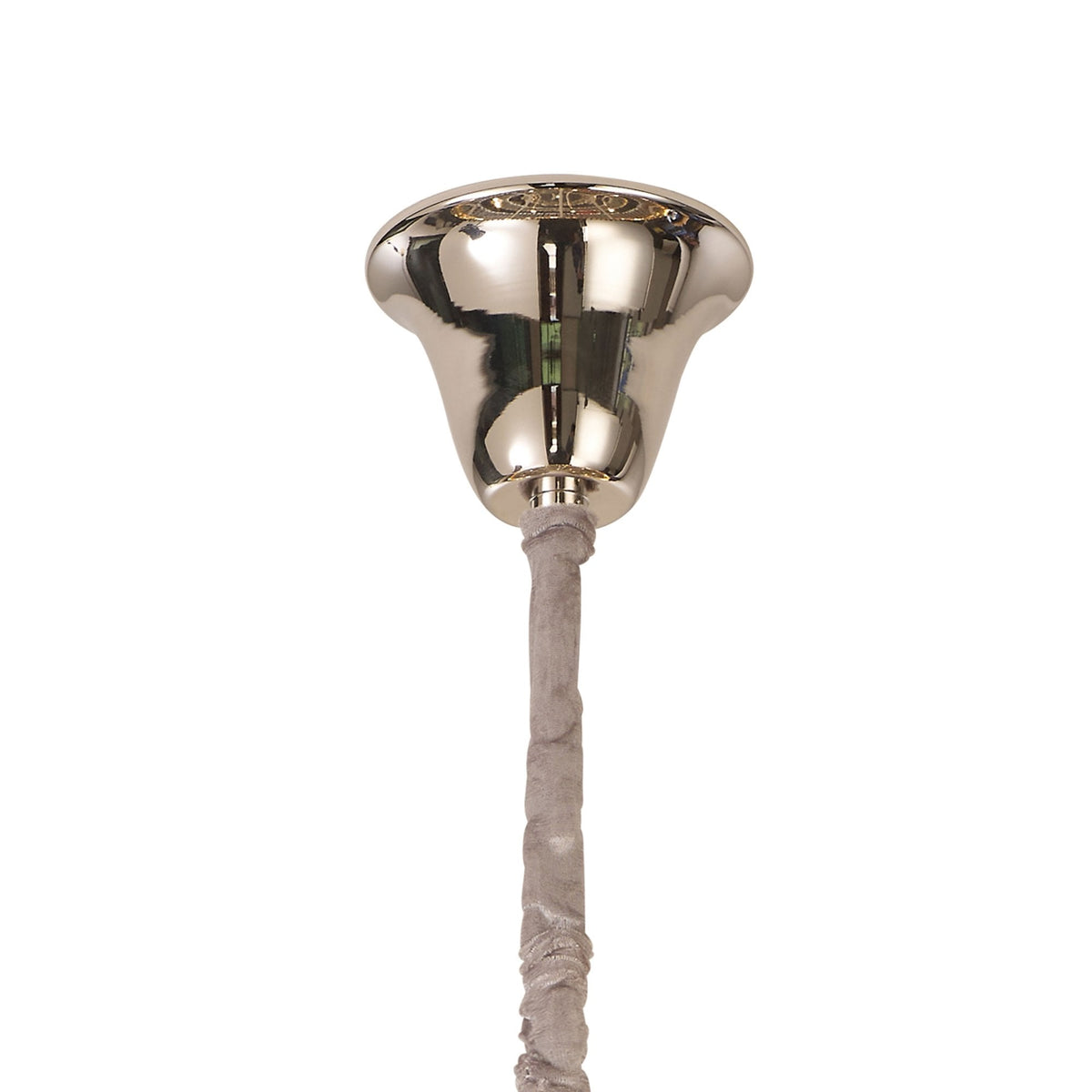 Kentisbeare 960mm 5 Tier 23 Lamp Chandelier in Polished Nickel & Clear Glass