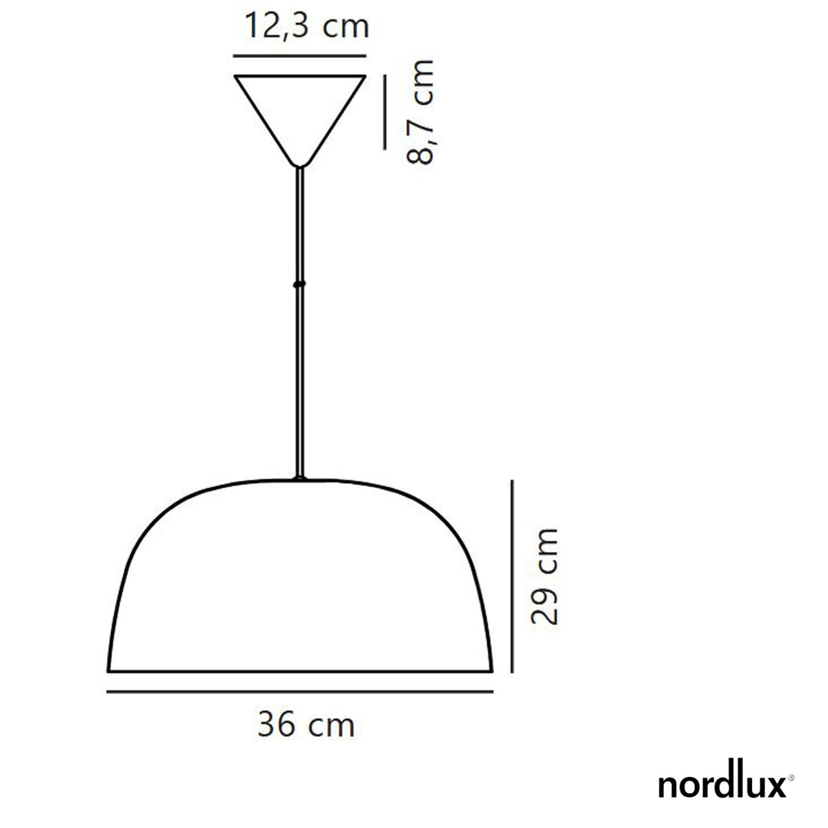 Cera Pendant In Brass