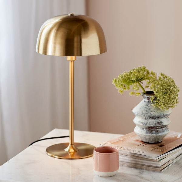 Cera Table Lamp In Brass