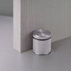 Free Standing Linear Knurled Door Stop In Steel