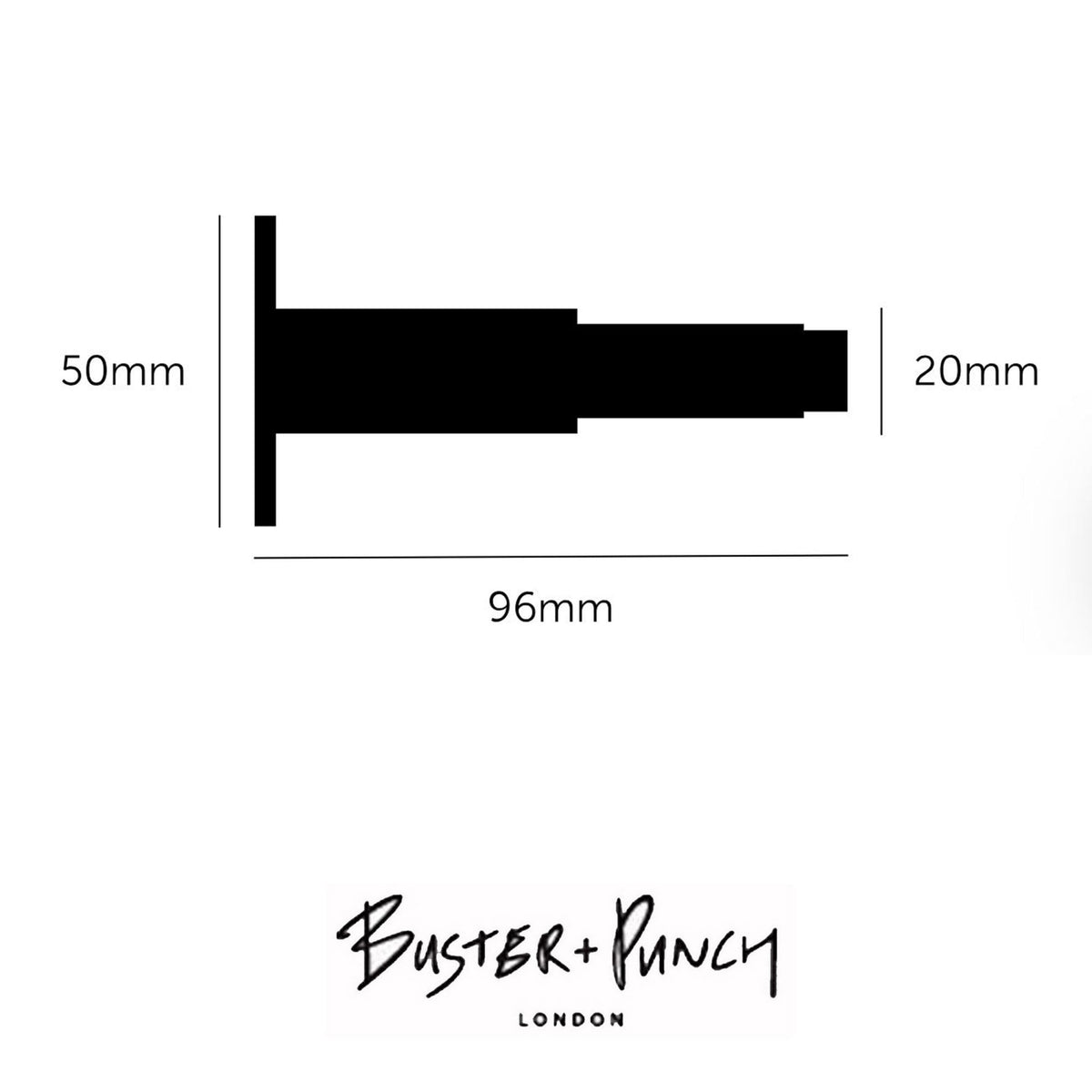 Cross Cut Knurled Wall Mounted Door Stop in Brass