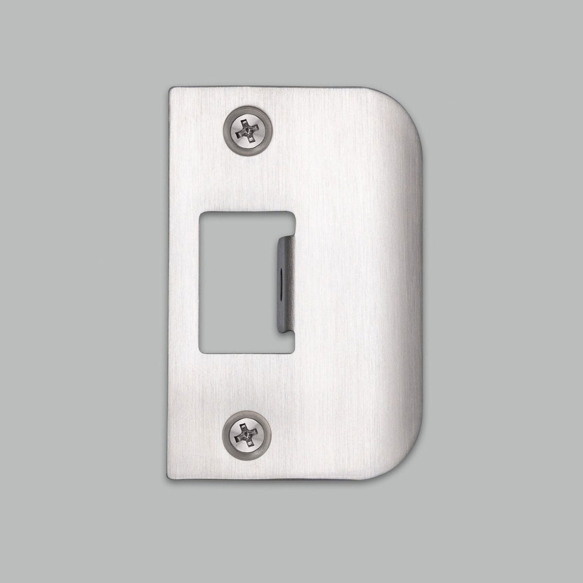 D Shaped Strike Plate in Steel