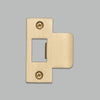 T Shaped Strike Plate in Brass for 54mm Doors