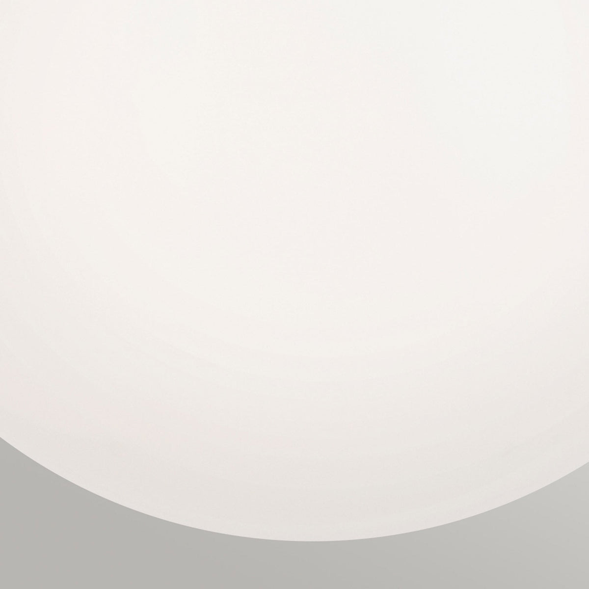 Albers Flush Ceiling Light in Black with Globe Shaped Opal Glass Shade