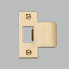 T Shaped Strike Plate in Brass for 60mm Doors