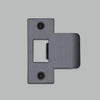 T Shaped Strike Plate in Gun Metal Grey for 60mm Doors