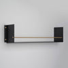 Girder Kitchen Shelf in Black & Brass