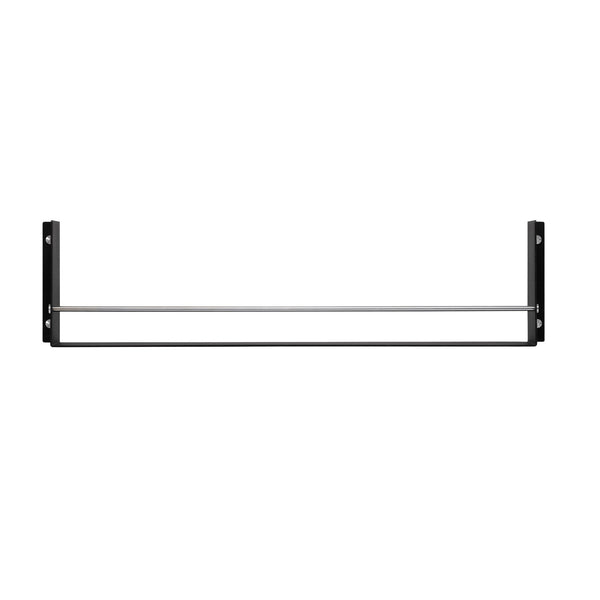 Girder Kitchen Shelf in Black & Steel