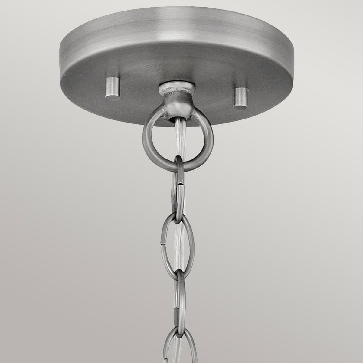 Nash Single Drop Pendant in Antique Nickel and Jute Rope with Off White Ceramic Shade