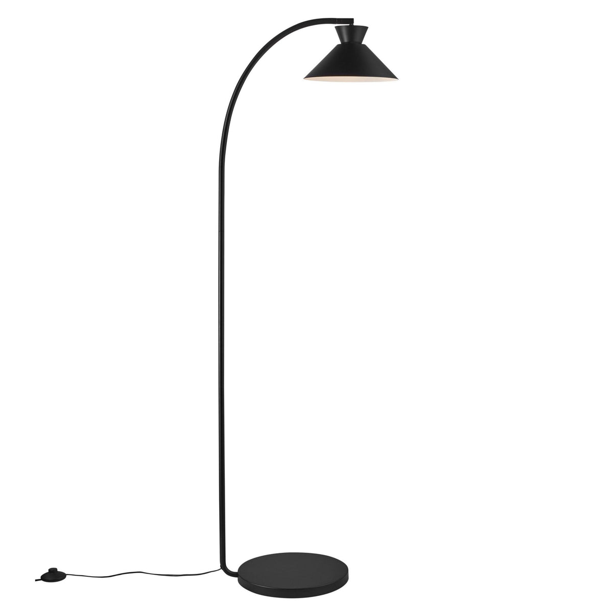 Dial Floor Lamp in Black