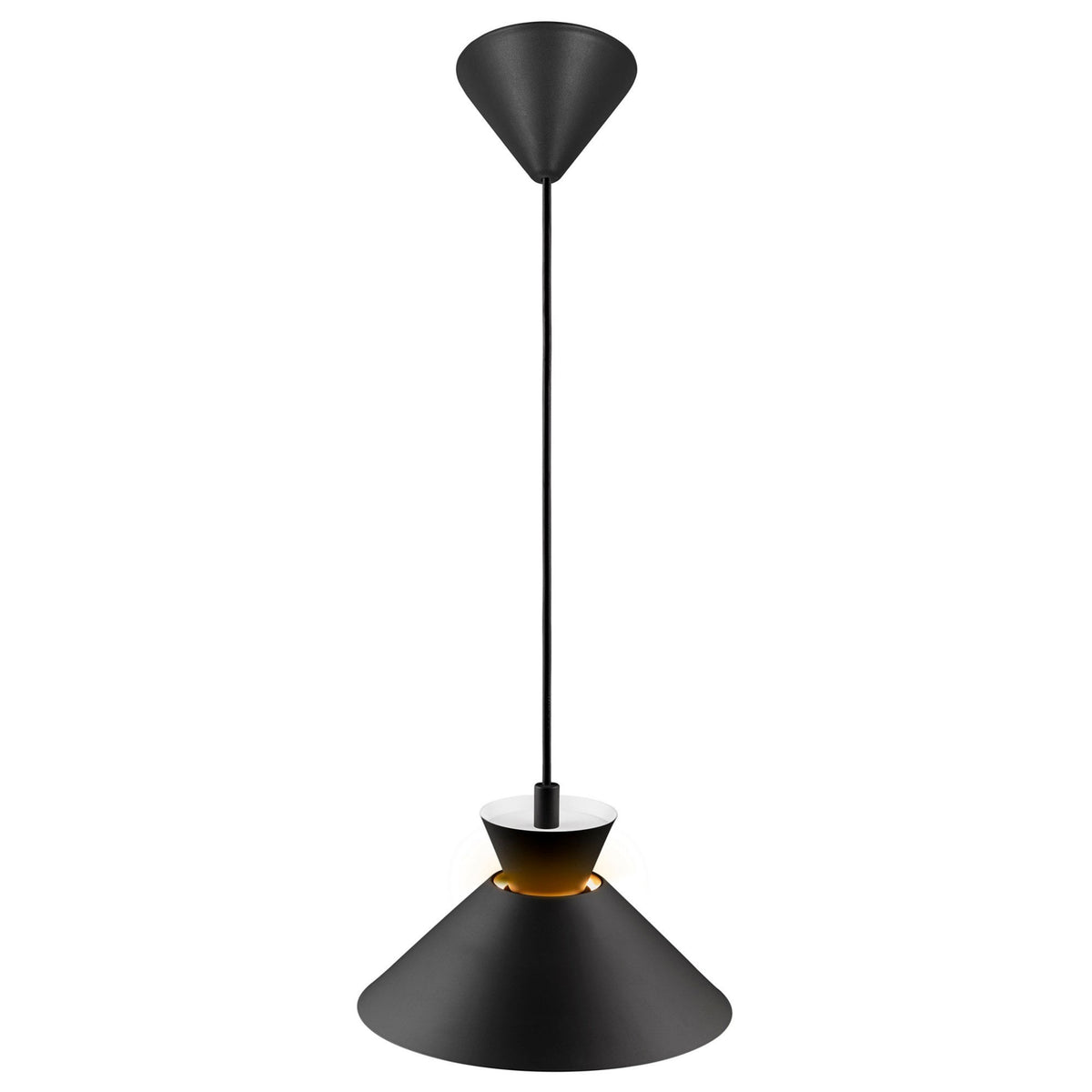 Dial 25 Pendant in Black
