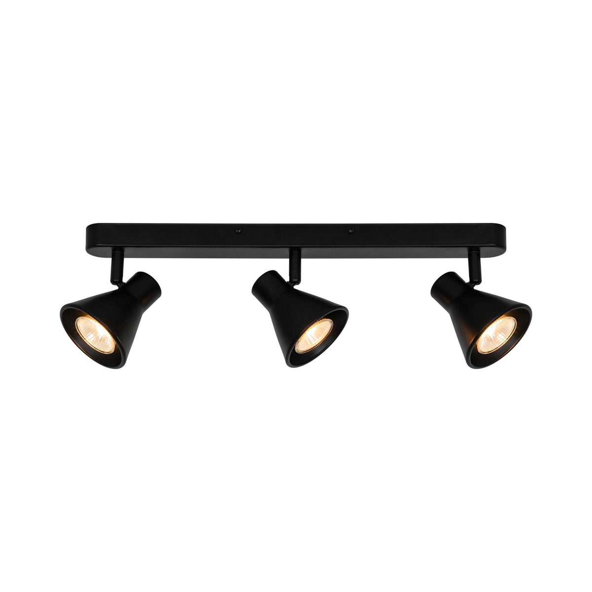 Eik Three Light Bar Spotlight in Black