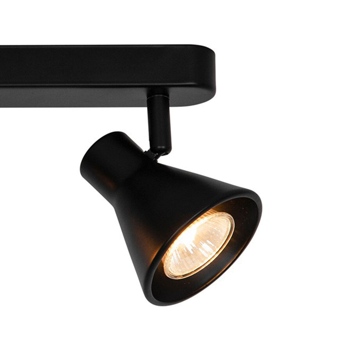 Eik Three Light Bar Spotlight in Black