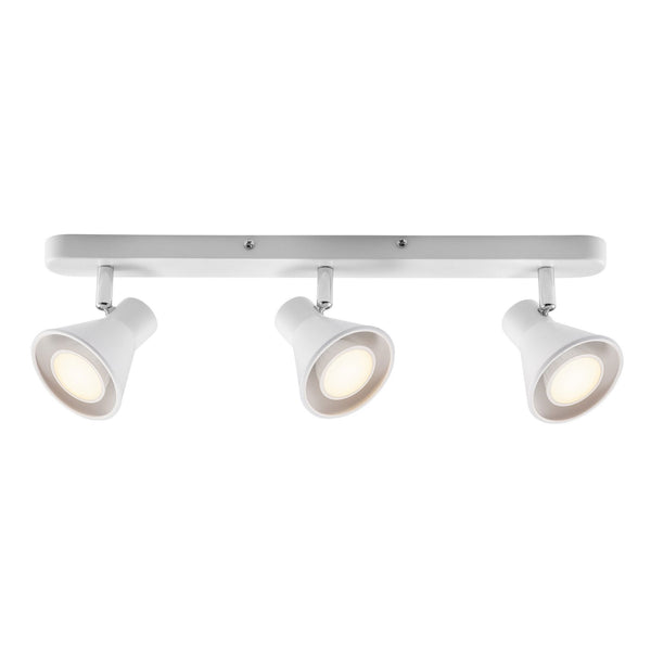 Eik Three Light Bar Spotlight in White