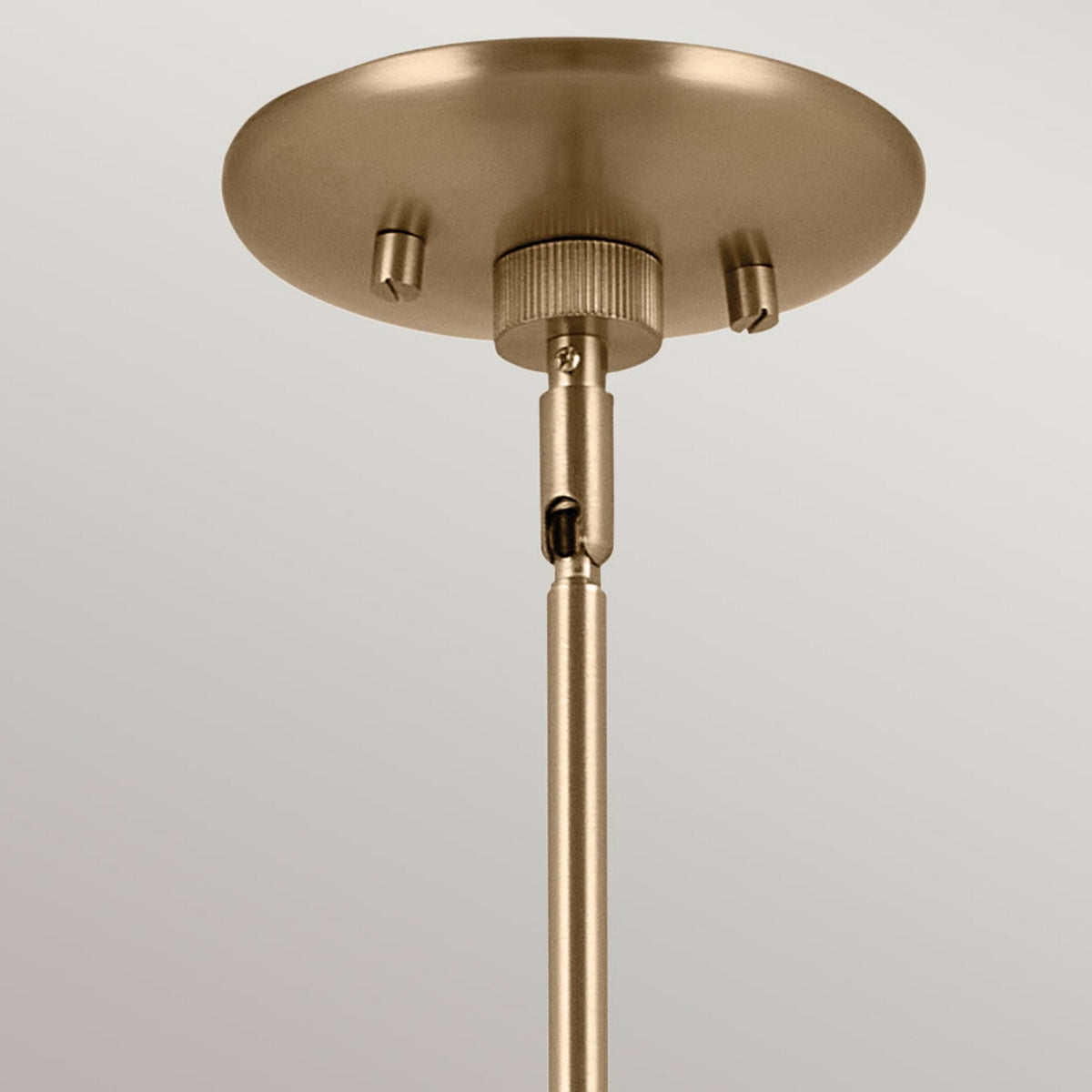 Phix Two Light Up & Down Linear Pendant in Black and Champagne Bronze