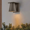 Hans IP44 Coastal Dark Sky-Friendly Design Down Wall Light in Architectural Bronze