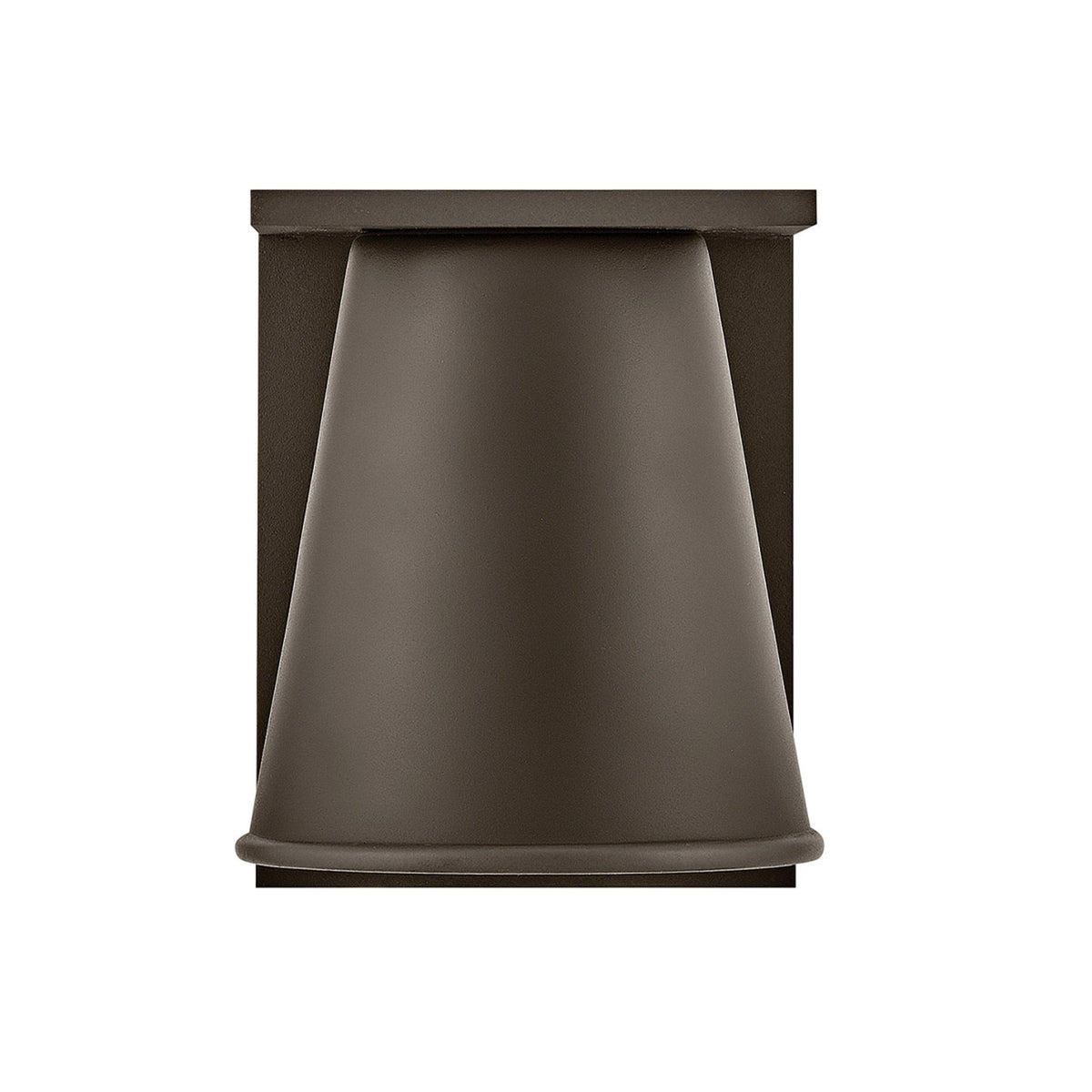 Hans IP44 Coastal Dark Sky-Friendly Design Down Wall Light in Architectural Bronze