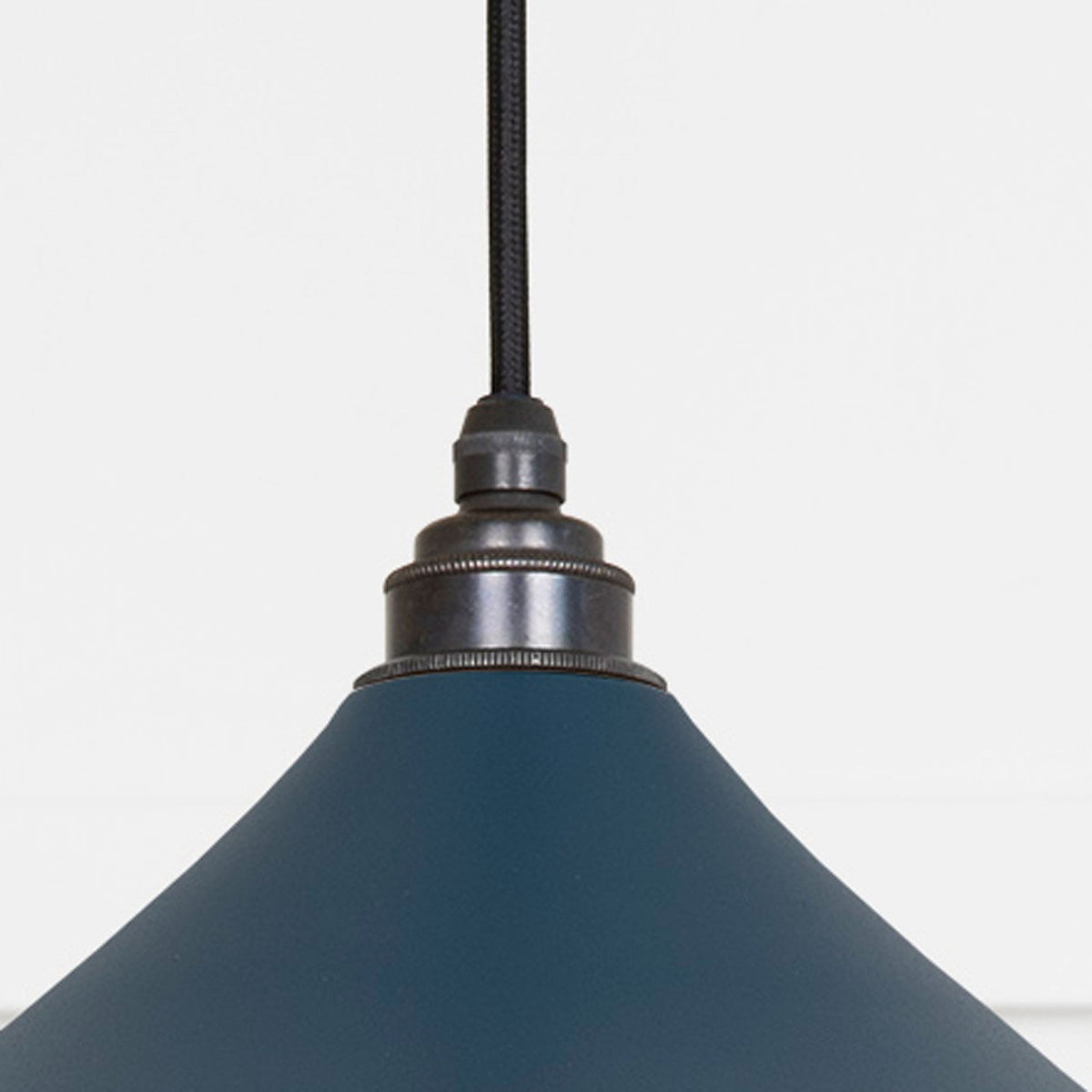 Smooth Brass Flora Pendant in Dusk