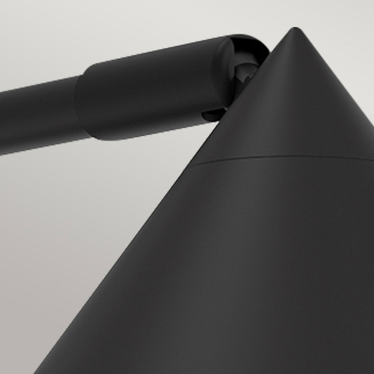 Remyck Single Wall Light with Dimmer Switch in Matte Black