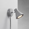 Eik Single Wall or Ceiling Spotlight in Grey