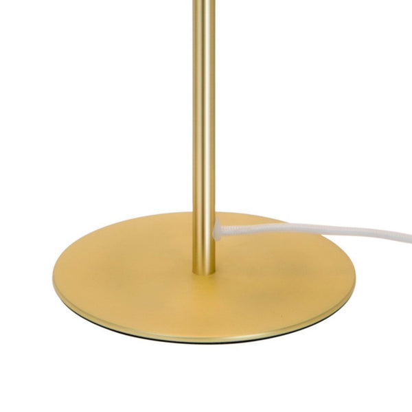 Ellen 20 Table Lamp in Brass with Opal Glass Shade