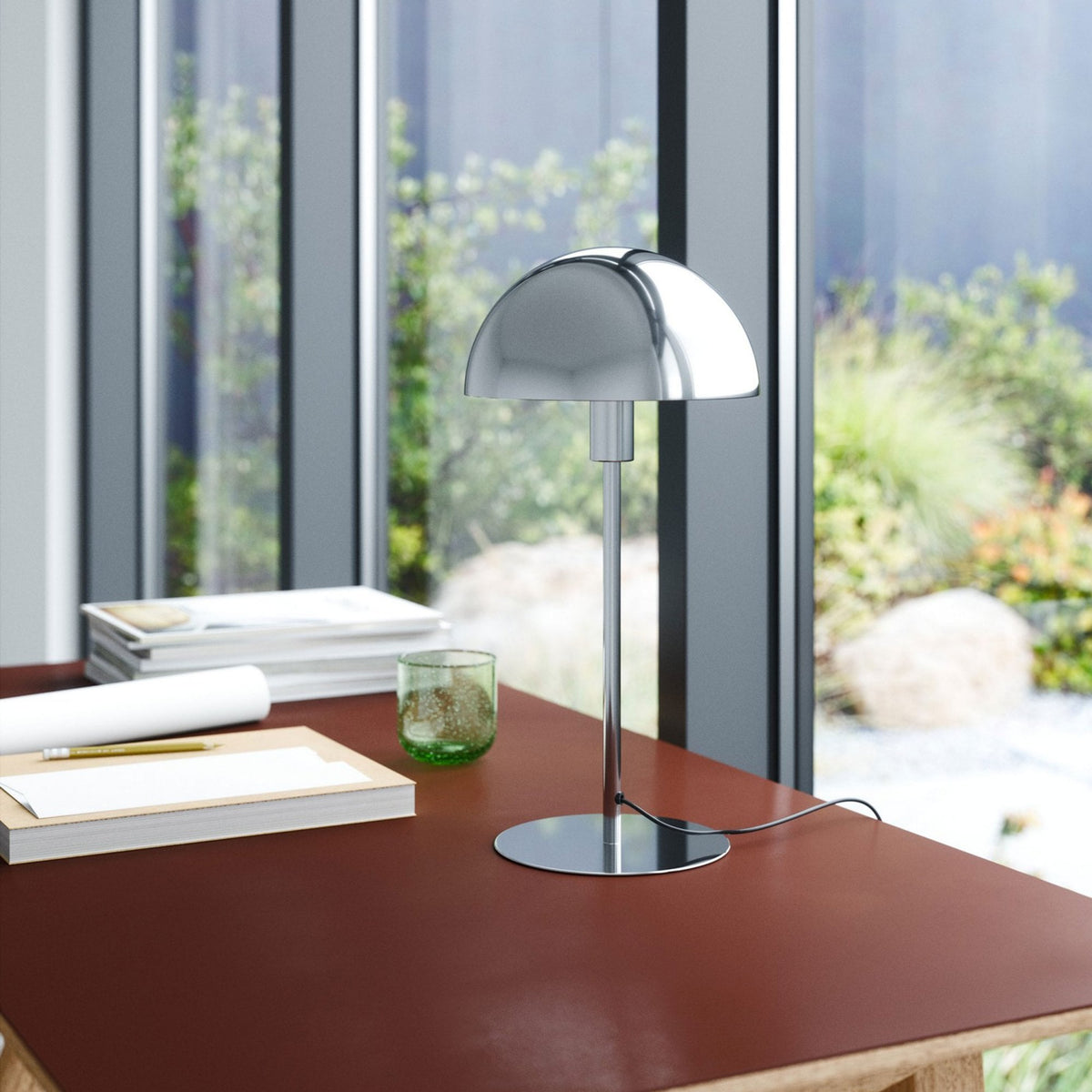 Ellen 20 Table Lamp in Chrome