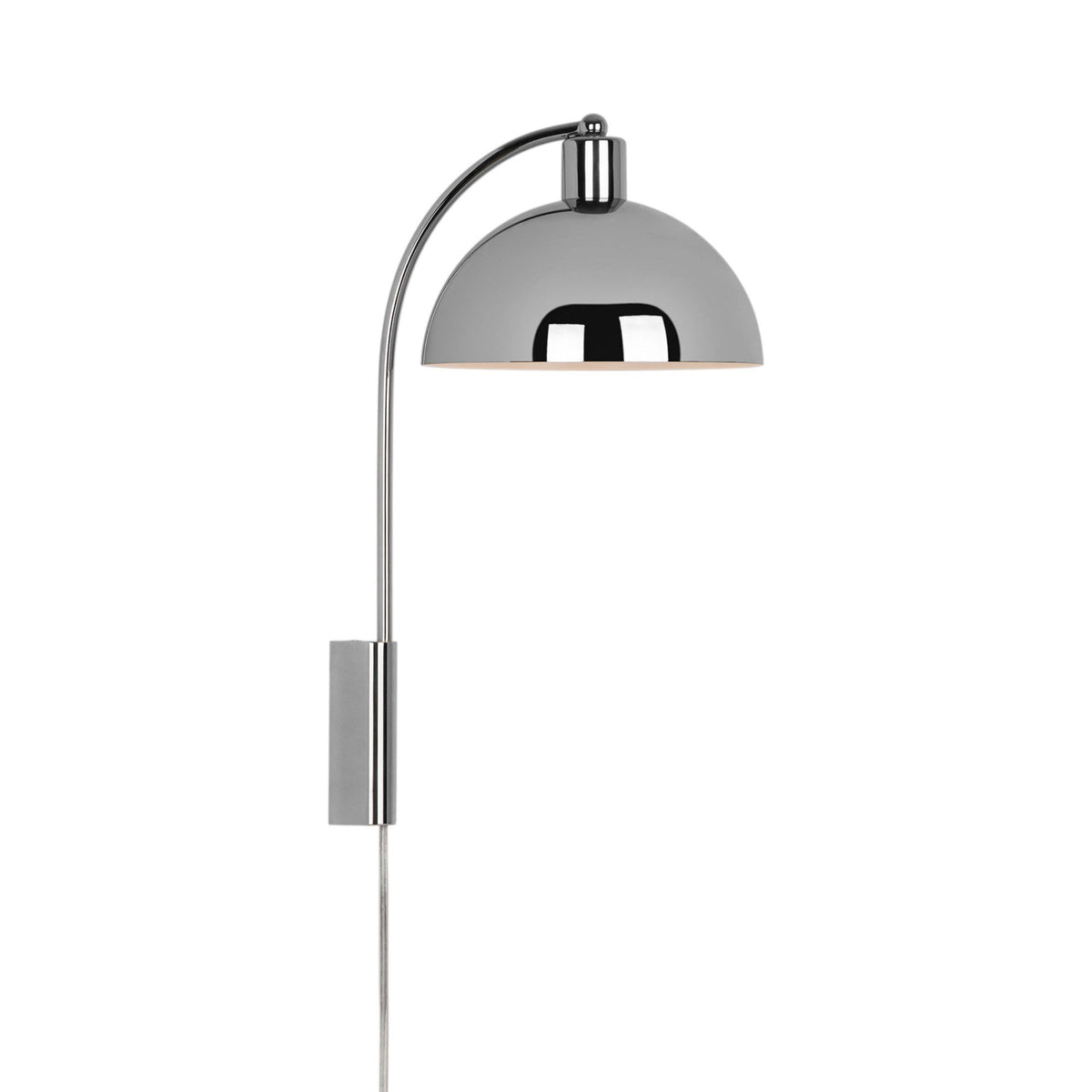 Ellen 20 Plugged Wall Light in Chrome