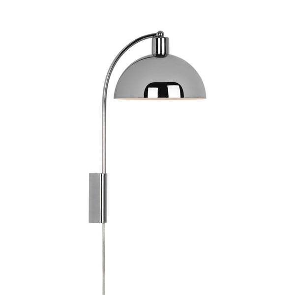 Ellen 20 Plugged Wall Light in Chrome