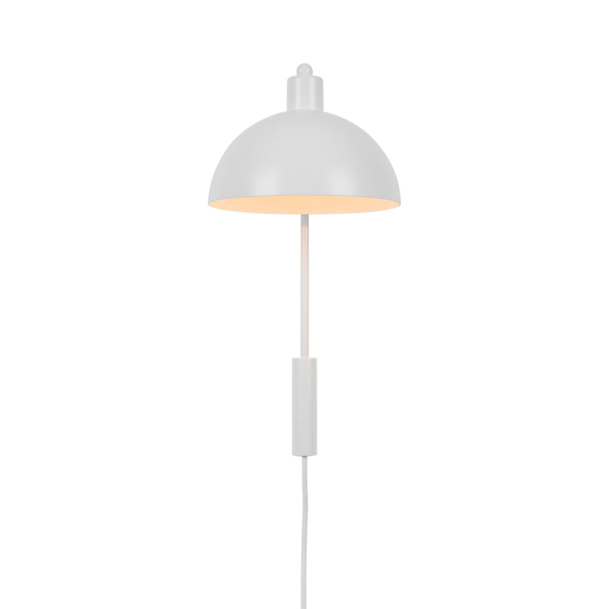 Ellen 20 Plugged Wall Light in White