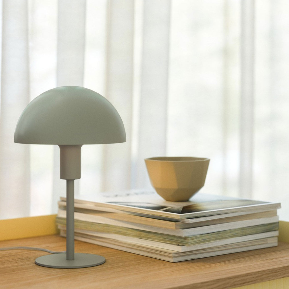 Ellen Mini Table Lamp in Dusty Green