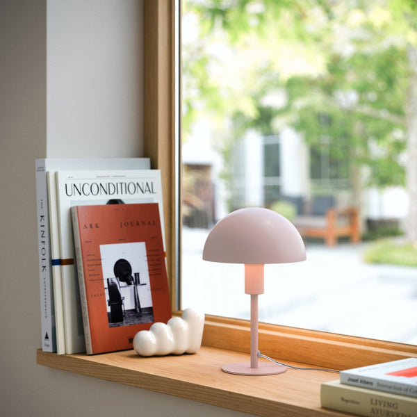 Ellen Mini Table Lamp in Dusty Rose Pink