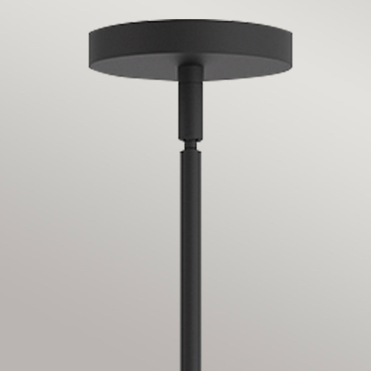 Remyck Three Arm Pendant Chandelier in Matte Black with Opal Glass Diffusers
