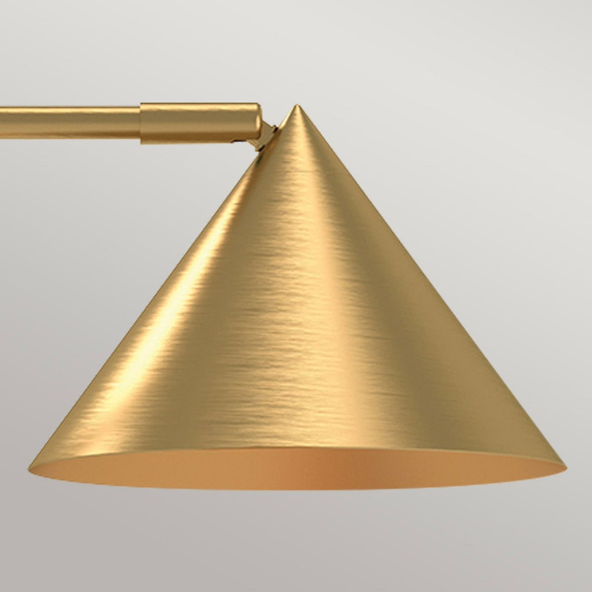 Remyck Table Lamp with Dimmer Switch in Brushed Gold