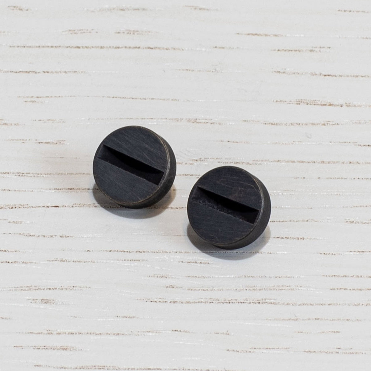A Pair of Replacement Coin Caps For Switches in Smoked Bronze