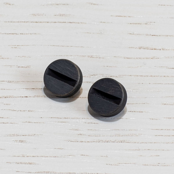 A Pair of Replacement Coin Caps For Switches in Smoked Bronze
