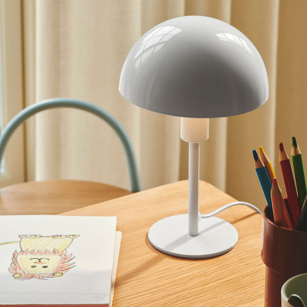 Ellen Mini Table Lamp in White