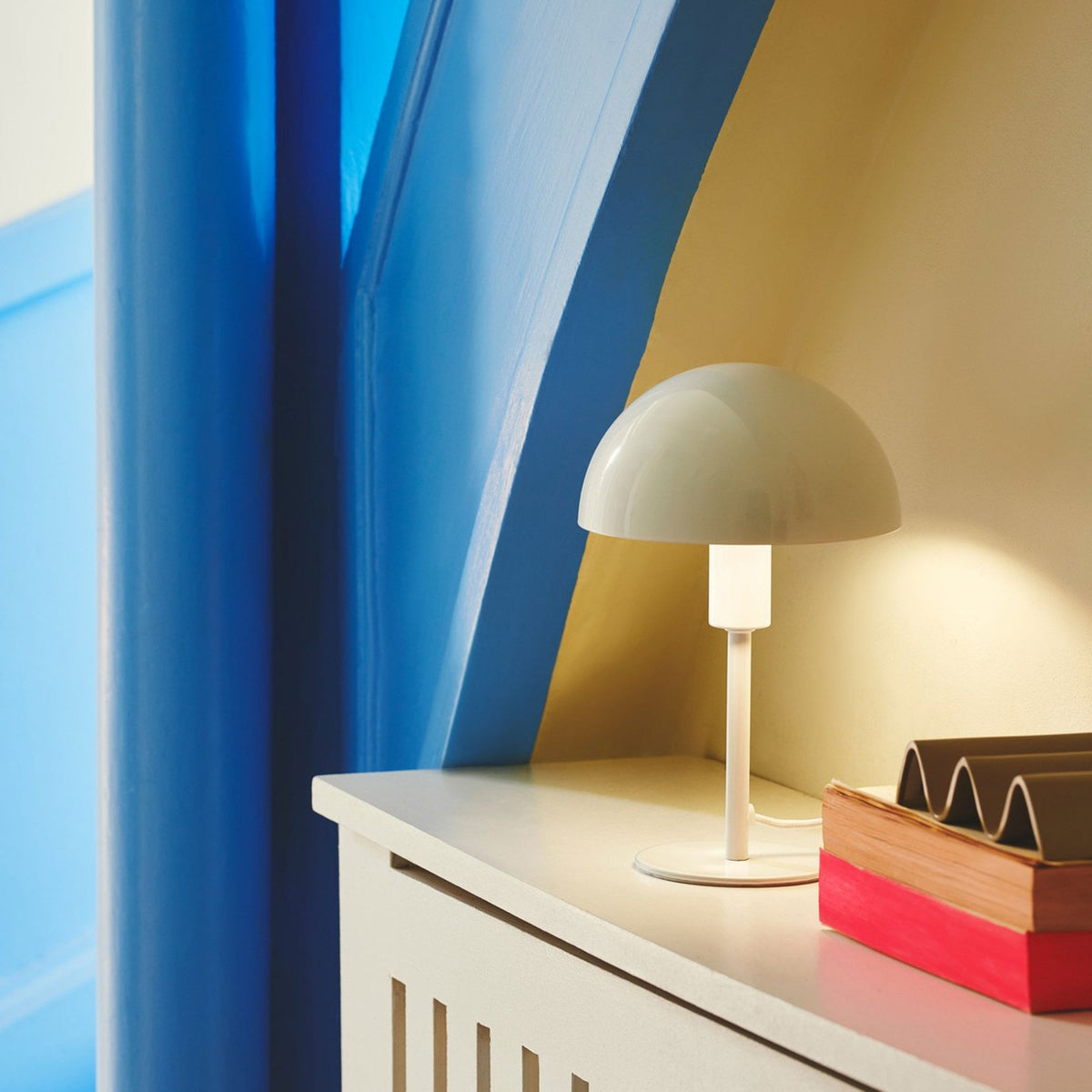 Ellen Mini Table Lamp in White